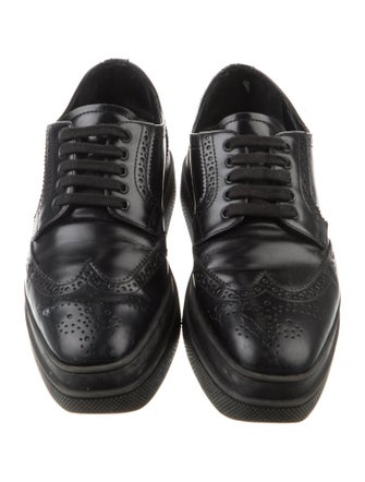 Prada Leather Oxfords
