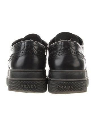 Prada Leather Oxfords