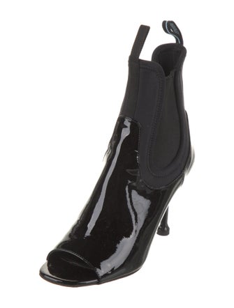 Prada Patent Leather T-Strap Pumps