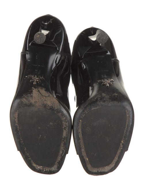 Prada Patent Leather T-Strap Pumps