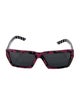 Prada Square Tinted Sunglasses