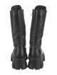 Prada Leather Combat Boots