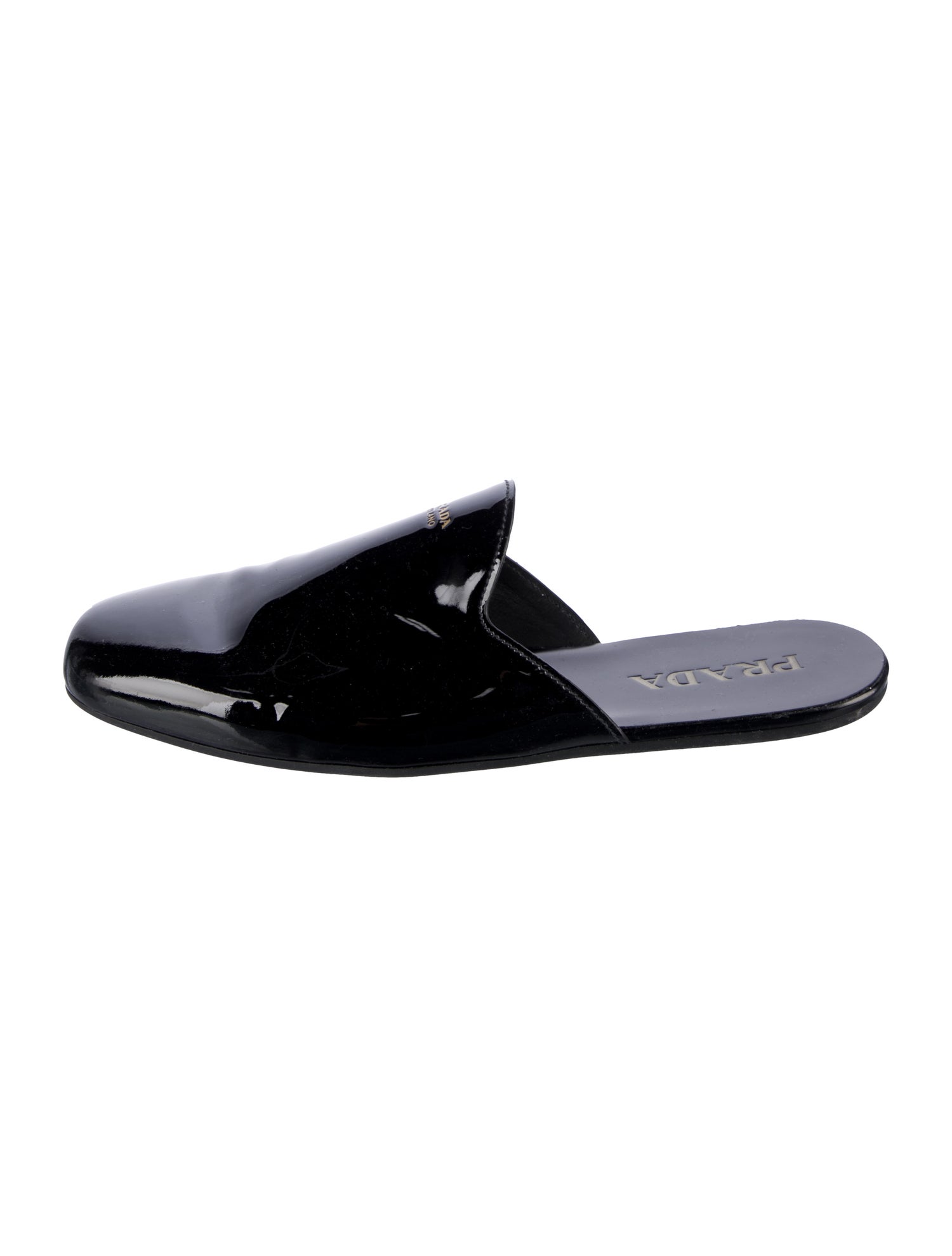 Prada Patent Leather Mules