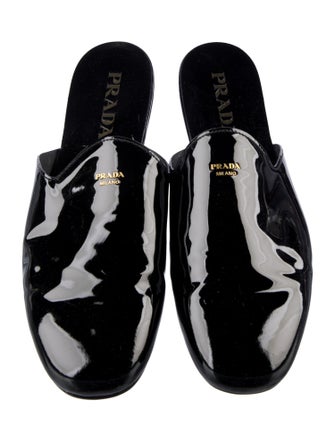 Prada Patent Leather Mules