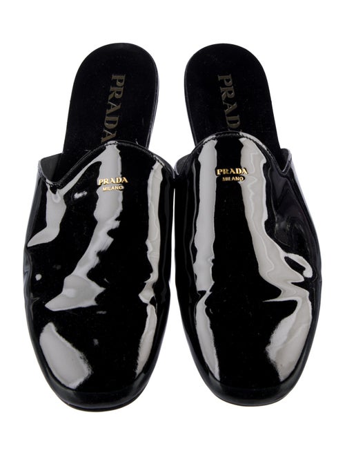 Prada Patent Leather Mules