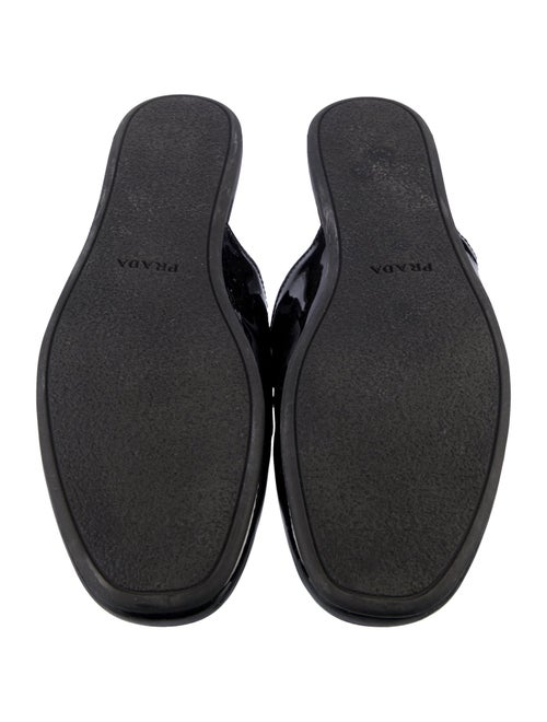 Prada Patent Leather Mules