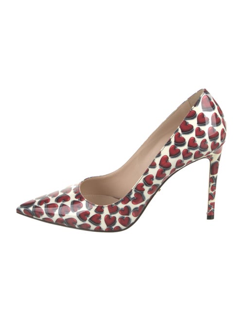 Prada Patent Leather Printed Pumps