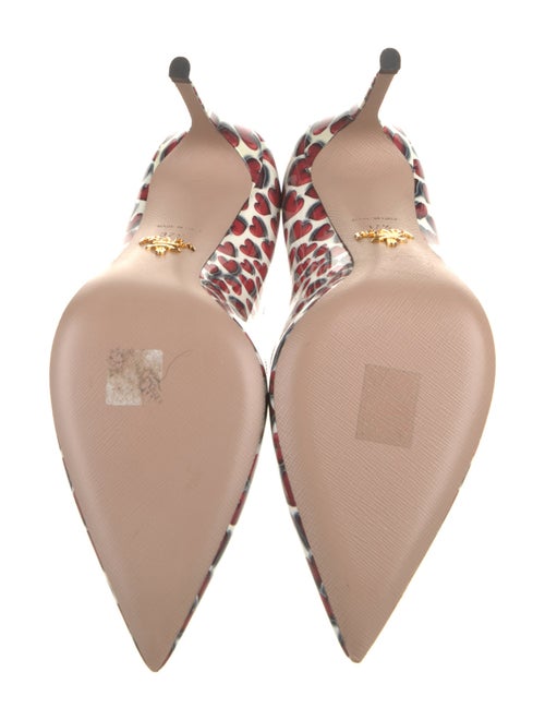 Prada Patent Leather Printed Pumps
