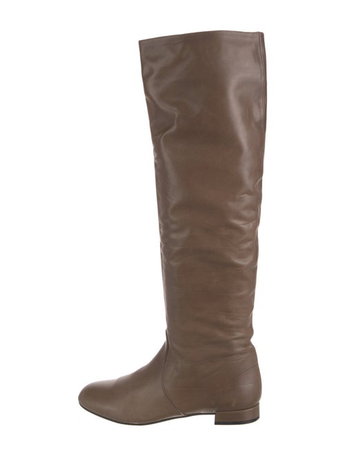 Prada Leather Riding Boots