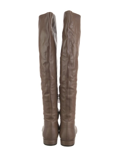 Prada Leather Riding Boots