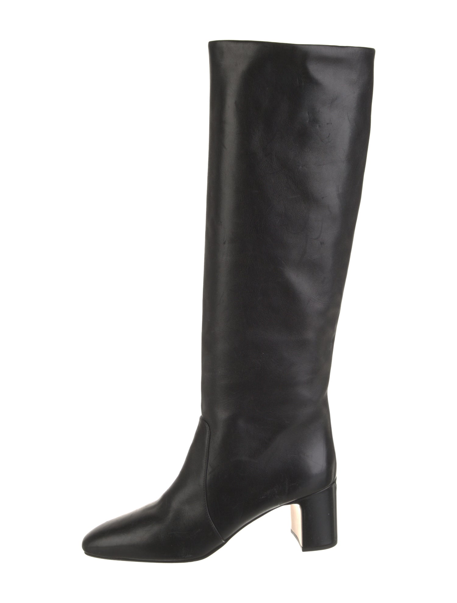 Prada Leather Riding Boots