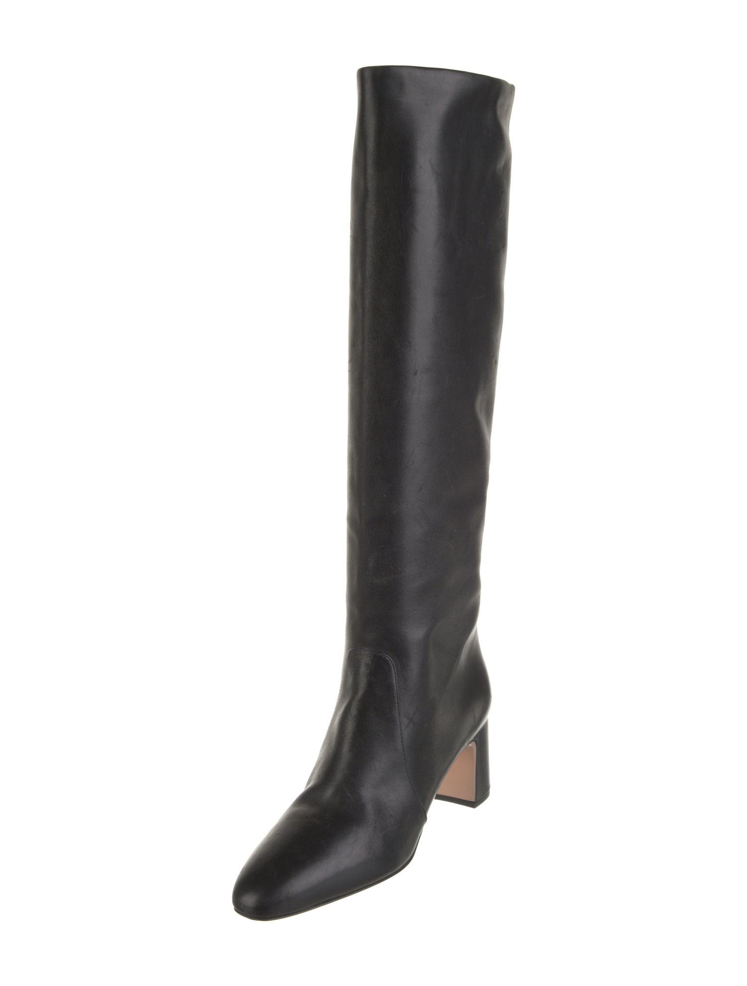 Prada Leather Riding Boots