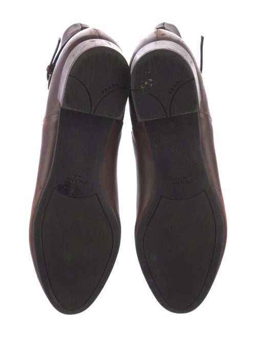 Prada Leather Chelsea Boots