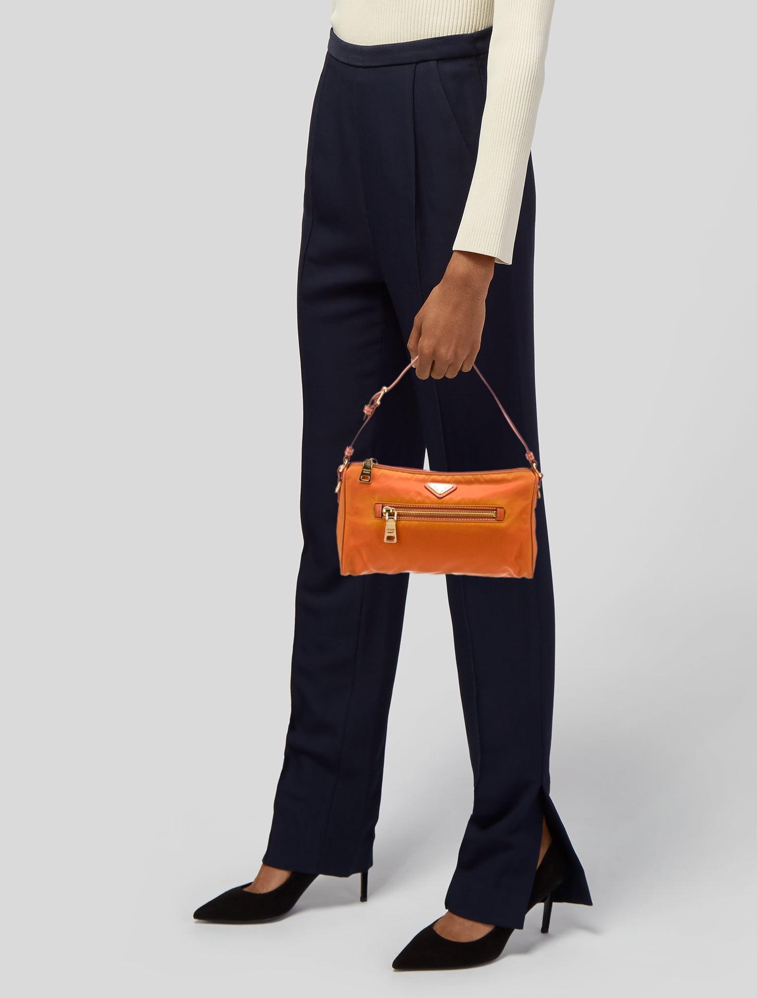 Prada Tessuto Nylon Shoulder Bag