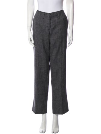 Prada Wool Straight Leg Pants