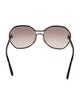 Prada Oversize Gradient Sunglasses