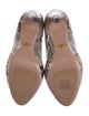 Prada Snakeskin Animal Print Pumps