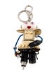 Prada Leather Doll Keychain