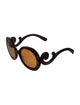 Prada Round Tinted Sunglasses