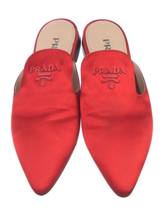 Prada Suede Mules