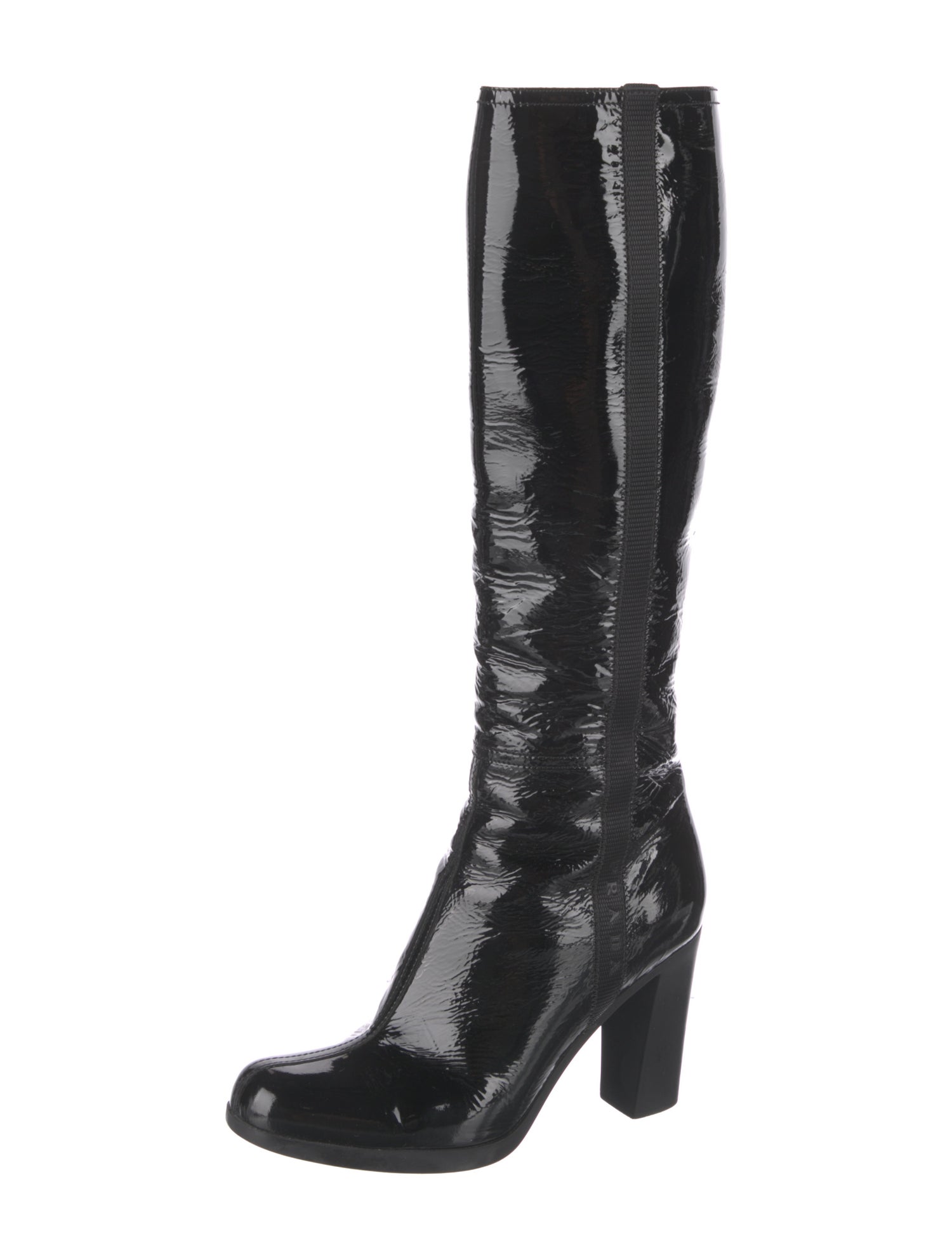 Prada Sport Patent Leather Boots