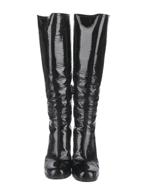 Prada Sport Patent Leather Boots