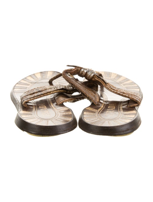 Prada Python Animal Print Slides