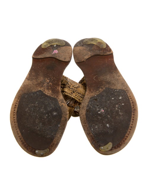 Prada Python Animal Print Slides