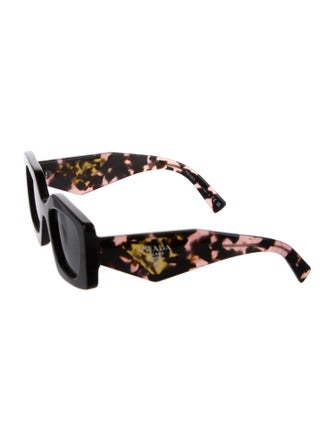 Prada Square Tinted Sunglasses