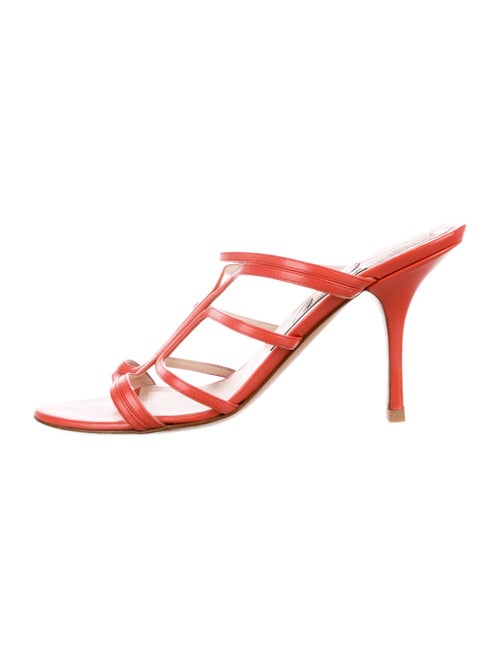 Prada Leather Slides