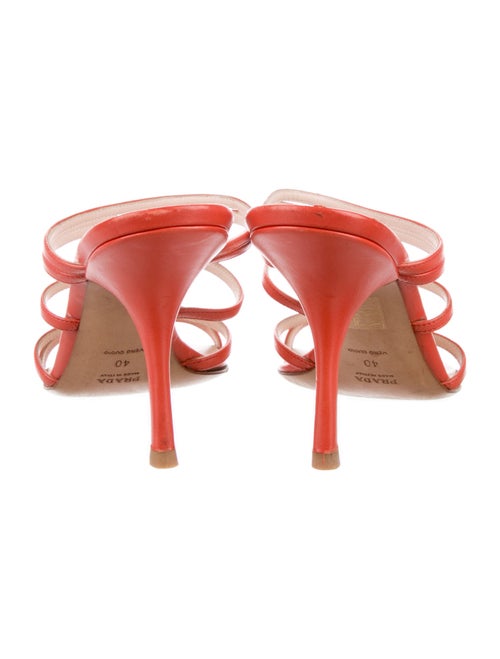 Prada Leather Slides