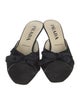 Prada Satin Bow Accents Slides