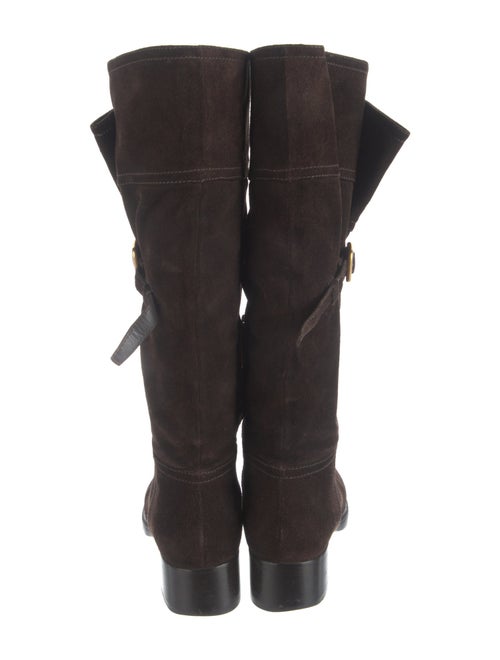 Prada Suede Riding Boots