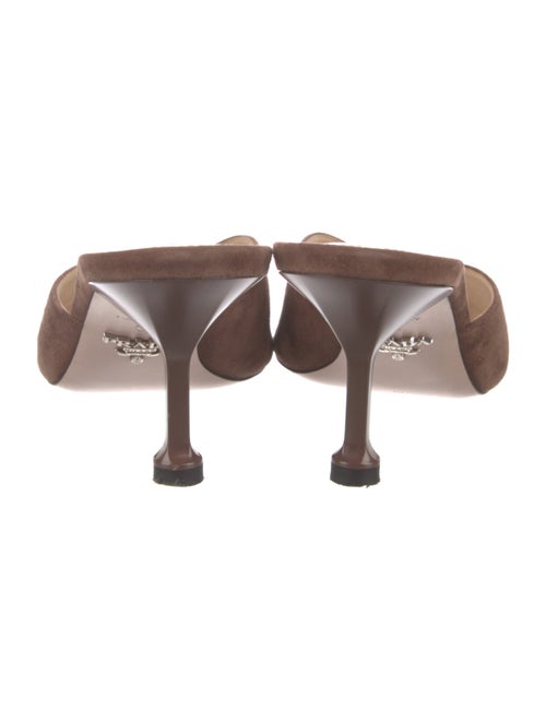 Prada Suede Mules