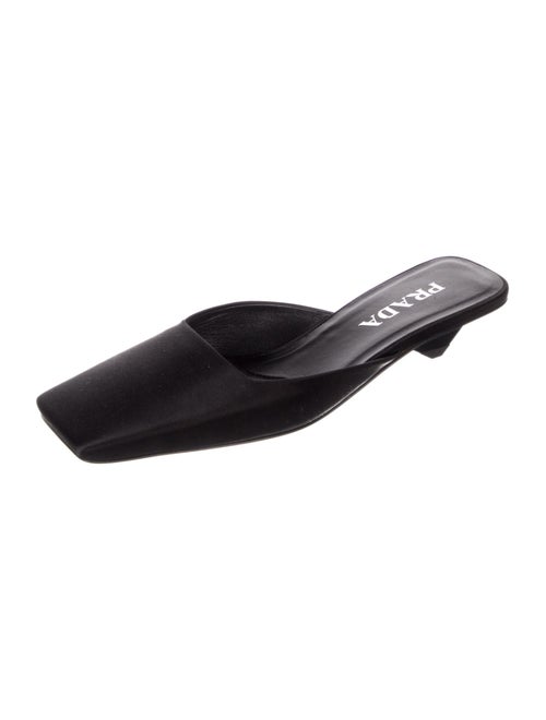 Prada Satin Mules