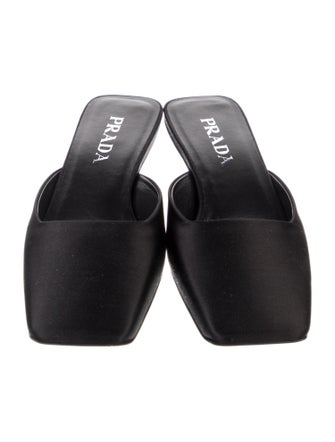 Prada Satin Mules