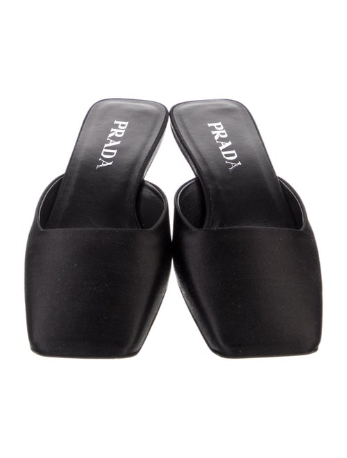 Prada Satin Mules