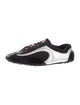 Prada Leather Colorblock Pattern Sneakers