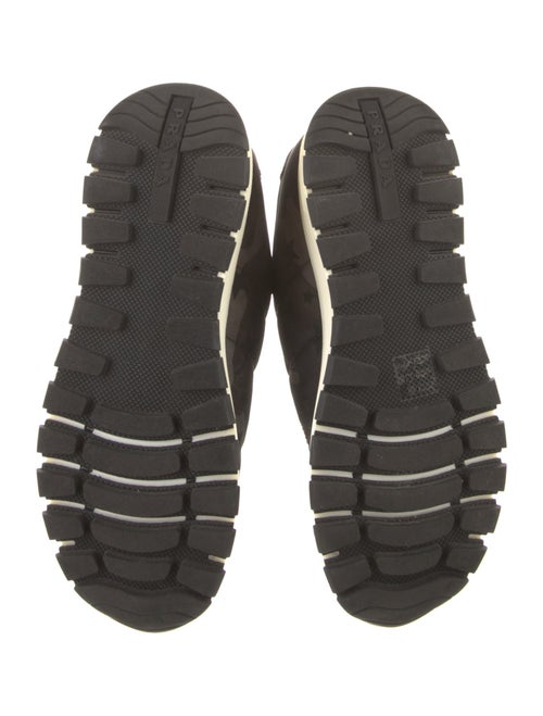 Prada Nylon Camouflage Print Sneakers