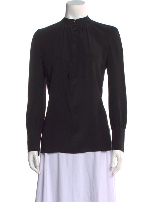Prada 2016 Silk Button-Up Top