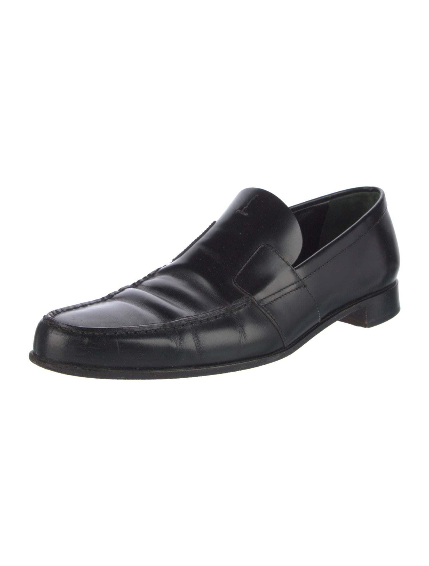Prada Leather Loafers