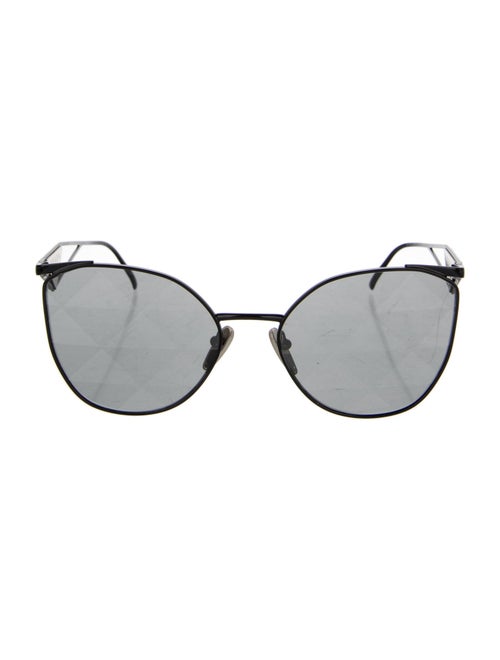 Prada Cat-Eye Mirrored Sunglasses