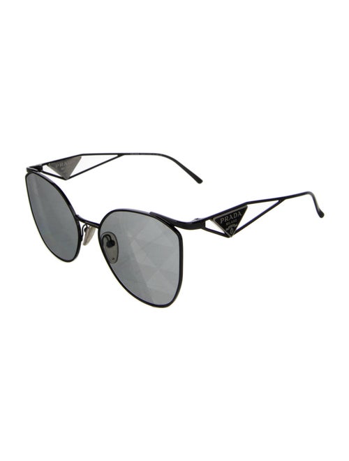 Prada Cat-Eye Mirrored Sunglasses