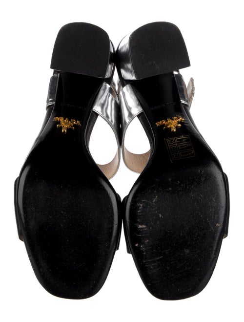 Prada Leather Slingback Pumps
