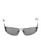 Prada Square Mirrored Sunglasses