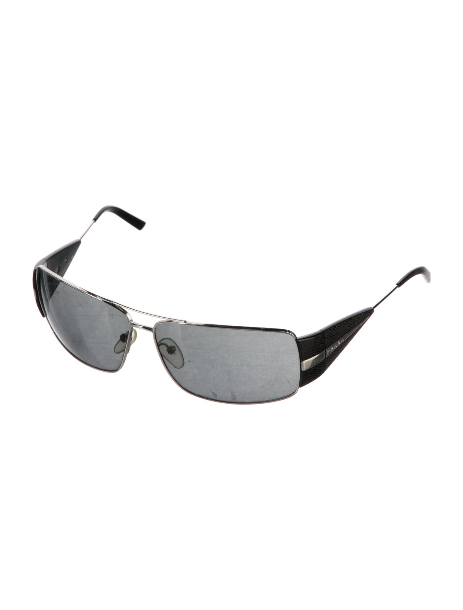 Prada Square Mirrored Sunglasses