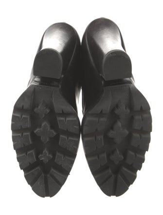 Prada Leather Lace-Up Boots