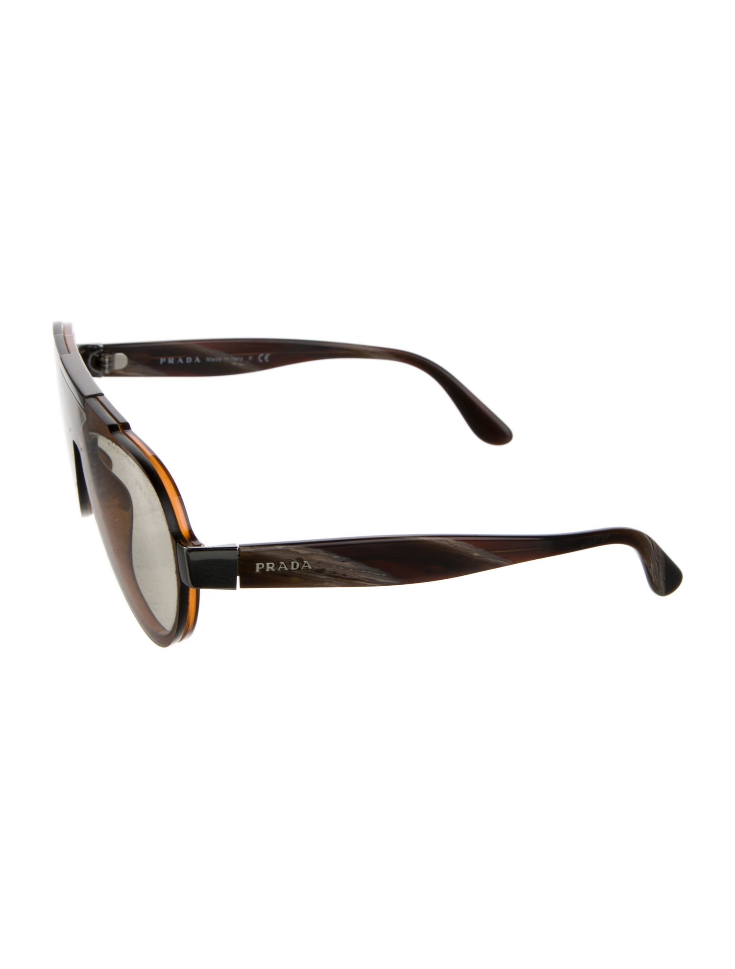Prada Aviator Tinted Sunglasses