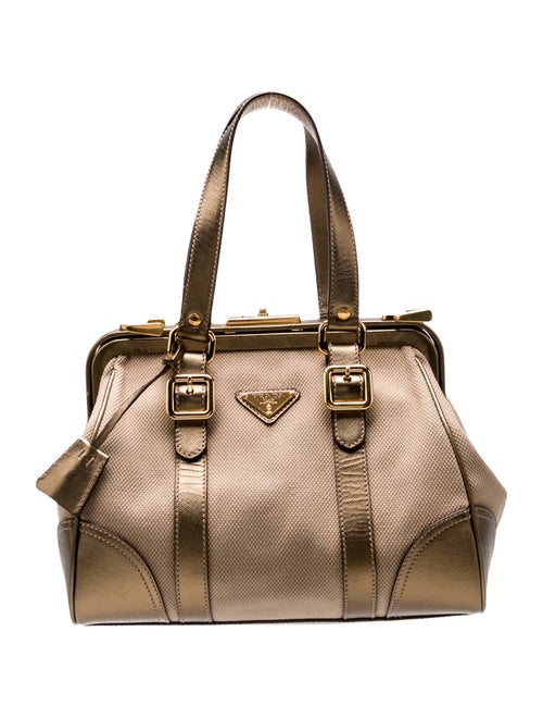 Prada Saffiano Leather Top Handle Bag