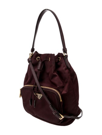 Prada Tessuto Nylon Bucket Bag
